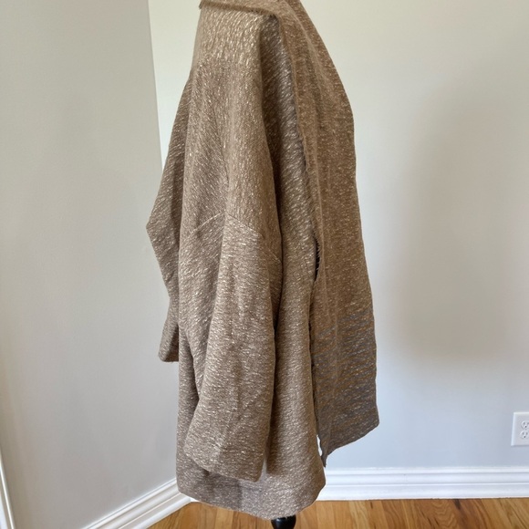 Universal Threads One size open brown cardigan super soft cozy minimalist New - Picture 3 of 11